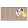 thumbnail image 1 of PinPix 36x18 Custom Cork Bulletin Board  Poster Board Has a Fabric Style Canvas Finish, Framed in Other, by ArtToFrames (PinPix-606), 1 of 5