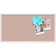 thumbnail image 1 of PinPix 36x18 Custom Cork Bulletin Board  Poster Board Has a Fabric Style Canvas Finish, Framed in Other, by ArtToFrames (PinPix-611), 1 of 5