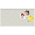 thumbnail image 1 of PinPix 36x18 Custom Cork Bulletin Board Vintage Botanical Gold Poster Board Has a Fabric Style Canvas Finish, Framed in Vintage Botanical Gold, by ArtToFrames (PinPix-1593), 1 of 1
