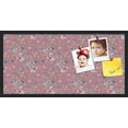 thumbnail image 1 of PinPix 36x18 Custom Cork Bulletin Board Vintage Japanese Floral Watermelon Poster Board Has a Fabric Style Canvas Finish, Framed in Vintage Japanese Floral Watermelon, by ArtToFrames (PinPix-1548), 1 of 5