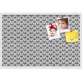 thumbnail image 1 of PinPix 36x24 Custom Cork Bulletin Board Floral design Deconstructed Floral Poster Board Has a Fabric Style Canvas Finish, Framed in Floral design Deconstructed Floral, by ArtToFrames (PinPix-206), 1 of 5