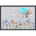 thumbnail image 1 of PinPix 36x24 Custom Cork Bulletin Board Good Morning Sunshine Poster Board Has a Fabric Style Canvas Finish, Framed in Good Morning Sunshine, by ArtToFrames (PinPix-1494), 1 of 5
