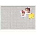 thumbnail image 1 of PinPix 36x24 Custom Cork Bulletin Board  Poster Board Has a Fabric Style Canvas Finish, Framed in No Name, by ArtToFrames (PinPix-608), 1 of 5