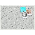 thumbnail image 1 of PinPix 40x28 Custom Cork Bulletin Board Bk Seemless Flower Poster Board Has a Fabric Style Canvas Finish, Framed in Bk Seemless Flower, by ArtToFrames (PinPix-122), 1 of 6