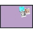 thumbnail image 1 of PinPix 40x28 Custom Cork Bulletin Board Purple Circles Poster Board Has a Fabric Style Canvas Finish, Framed in Purple Circles, by ArtToFrames (PinPix-493), 1 of 6