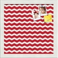 thumbnail image 1 of PinPix ArtToFrames 10x10 Custom Cork Bulletin Board    Poster Board Has a Fabric Style Canvas Finish, Framed in Satin White Frame (PinPix-511), 1 of 5