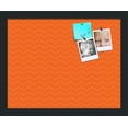 thumbnail image 1 of PinPix ArtToFrames 13x10 Custom Cork Bulletin Board    Poster Board Has a Fabric Style Canvas Finish, Framed in Satin Black (PinPix-517), 1 of 5