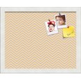 thumbnail image 1 of PinPix ArtToFrames 13x10 Custom Cork Bulletin Board    Poster Board Has a Fabric Style Canvas Finish, Framed in Satin White Frame (PinPix-263), 1 of 5