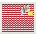 thumbnail image 1 of PinPix ArtToFrames 13x11 Custom Cork Bulletin Board    Poster Board Has a Fabric Style Canvas Finish, Framed in Satin White Frame (PinPix-511), 1 of 5