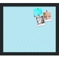 thumbnail image 1 of PinPix ArtToFrames 14x12 Custom Cork Bulletin Board    Poster Board Has a Fabric Style Canvas Finish, Framed in Satin Black (PinPix-247), 1 of 5
