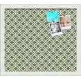 thumbnail image 1 of PinPix ArtToFrames 14x12 Custom Cork Bulletin Board    Poster Board Has a Fabric Style Canvas Finish, Framed in Satin White Frame (PinPix-229), 1 of 5