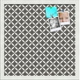thumbnail image 1 of PinPix ArtToFrames 15x15 Custom Cork Bulletin Board    Poster Board Has a Fabric Style Canvas Finish, Framed in Satin White Frame (PinPix-236), 1 of 1