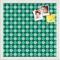 thumbnail image 1 of PinPix ArtToFrames 15x15 Custom Cork Bulletin Board    Poster Board Has a Fabric Style Canvas Finish, Framed in Satin White Frame (PinPix-588), 1 of 1