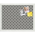 thumbnail image 1 of PinPix ArtToFrames 16x12 Custom Cork Bulletin Board    Poster Board Has a Fabric Style Canvas Finish, Framed in Satin White Frame (PinPix-236), 1 of 1