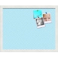 thumbnail image 1 of PinPix ArtToFrames 17x13 Custom Cork Bulletin Board    Poster Board Has a Fabric Style Canvas Finish, Framed in Satin White Frame (PinPix-247), 1 of 5