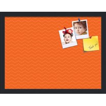 PinPix ArtToFrames 18x13 Custom Cork Bulletin Board    Poster Board Has a Fabric Style Canvas Finish, Framed in Satin Black (PinPix-517)
