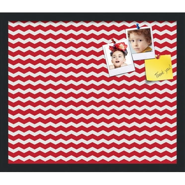 PinPix ArtToFrames 18x15 Custom Cork Bulletin Board    Poster Board Has a Fabric Style Canvas Finish, Framed in Satin Black (PinPix-511)