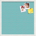 thumbnail image 1 of PinPix ArtToFrames 18x18 Custom Cork Bulletin Board    Poster Board Has a Fabric Style Canvas Finish, Framed in Satin White Frame (PinPix-234), 1 of 1