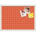 thumbnail image 1 of PinPix ArtToFrames 19x13 Custom Cork Bulletin Board    Poster Board Has a Fabric Style Canvas Finish, Framed in Satin White Frame (PinPix-597), 1 of 5