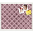 thumbnail image 1 of PinPix ArtToFrames 22x18 Custom Cork Bulletin Board    Poster Board Has a Fabric Style Canvas Finish, Framed in Satin White Frame (PinPix-470), 1 of 5