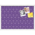 thumbnail image 1 of PinPix ArtToFrames 26x18 Custom Cork Bulletin Board    Poster Board Has a Fabric Style Canvas Finish, Framed in Satin White Frame (PinPix-598), 1 of 5