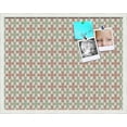 thumbnail image 1 of PinPix ArtToFrames 26x20 Custom Cork Bulletin Board    Poster Board Has a Fabric Style Canvas Finish, Framed in Satin White Frame (PinPix-558), 1 of 1