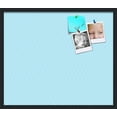 thumbnail image 1 of PinPix ArtToFrames 26x22 Custom Cork Bulletin Board    Poster Board Has a Fabric Style Canvas Finish, Framed in Satin Black (PinPix-247), 1 of 5