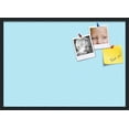 thumbnail image 1 of PinPix ArtToFrames 32x22 Custom Cork Bulletin Board    Poster Board Has a Fabric Style Canvas Finish, Framed in Satin Black (PinPix-247), 1 of 5