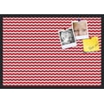 thumbnail image 1 of PinPix ArtToFrames 32x22 Custom Cork Bulletin Board    Poster Board Has a Fabric Style Canvas Finish, Framed in Satin Black (PinPix-511), 1 of 5