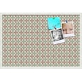 thumbnail image 1 of PinPix ArtToFrames 34x22 Custom Cork Bulletin Board    Poster Board Has a Fabric Style Canvas Finish, Framed in Satin White Frame (PinPix-558), 1 of 5