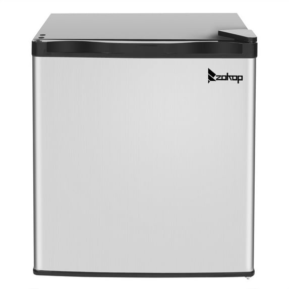 PinShang 115v/60hz 31.1l/1.1cu.ft Upright Freezer 7 Temperature Setting Single Door Stainless Steel Panel Kitchen Freezer