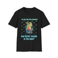 thumbnail image 1 of Pina Coladas Lover Rainy Day Novelty Parody Unisex Softstyle T-Shirt, 1 of 4
