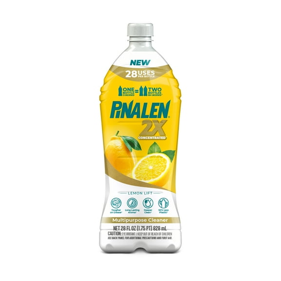 Pinalen 2X Concentrated Multipurpose Cleaner - Lemon Lift Scent (28 fl oz)