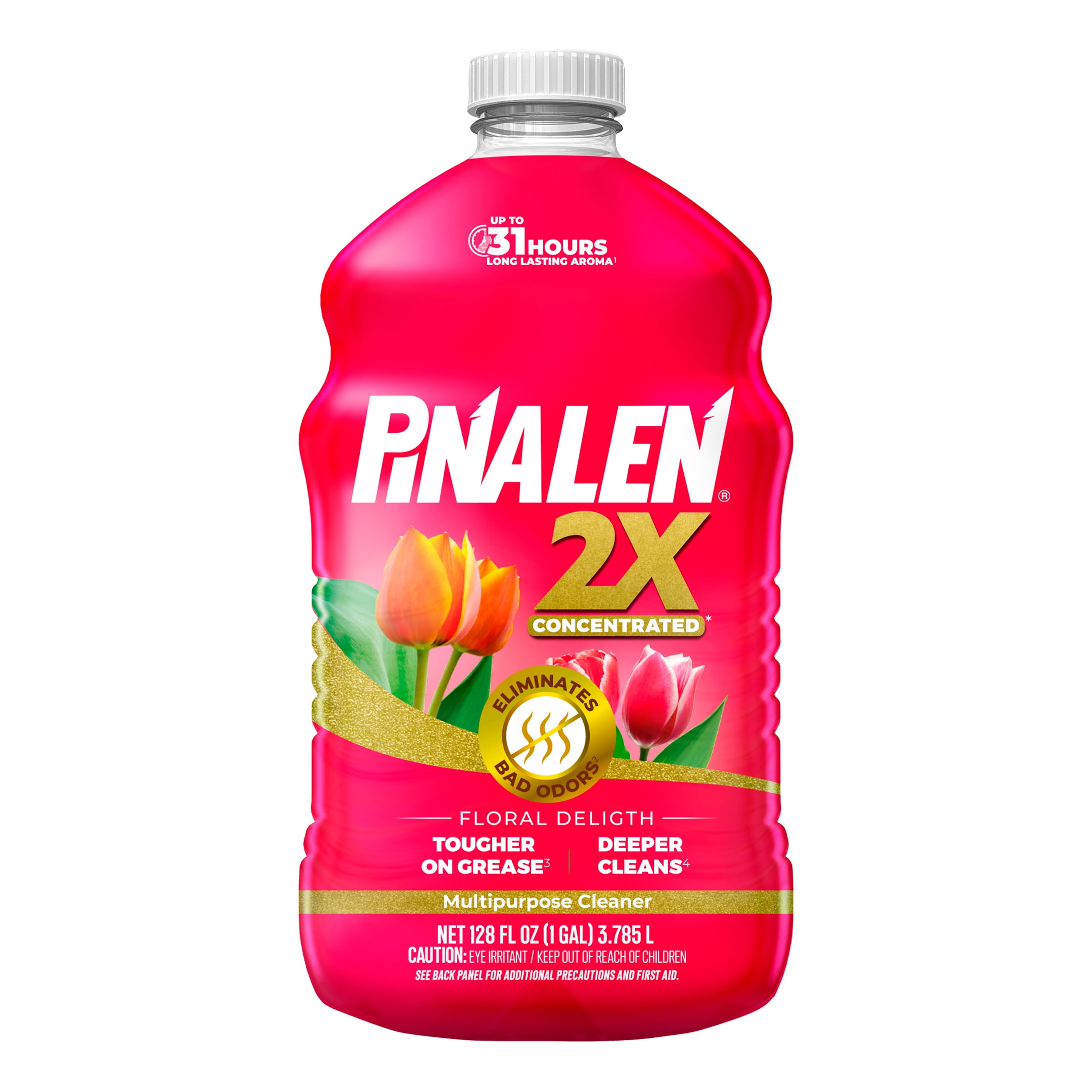 Pinalen 2X Max Aroma Floral Delight All Purpose Cleaner, 128 fl oz