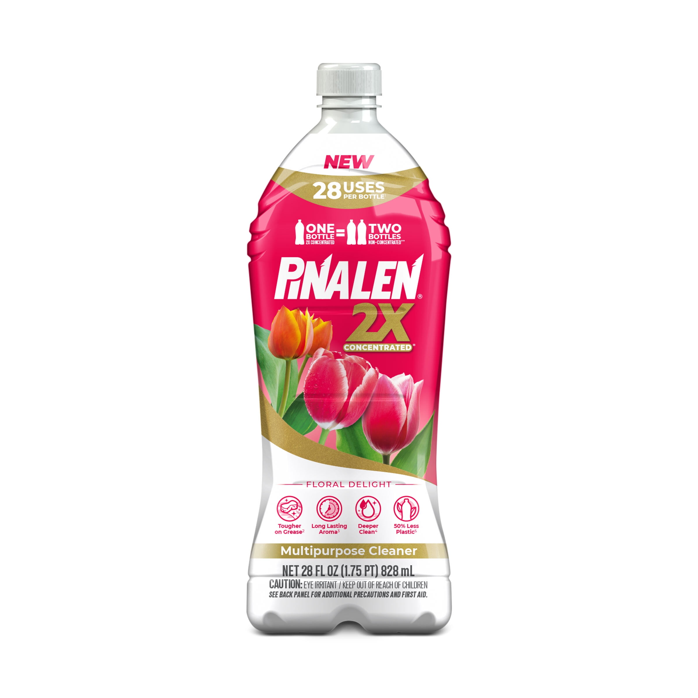 Pinalen 2X Concentrated All Purpose Cleaner-  Floral Delight Scent, 28 fl oz size