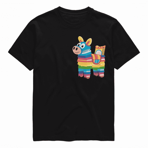Pinata In A Pocket Mexican Fiesta Cinco De Mayo T-Shirt