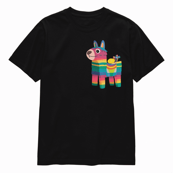 Pinata In The Pocket Funny Cinco De Mayo Mexican Party T-Shirt