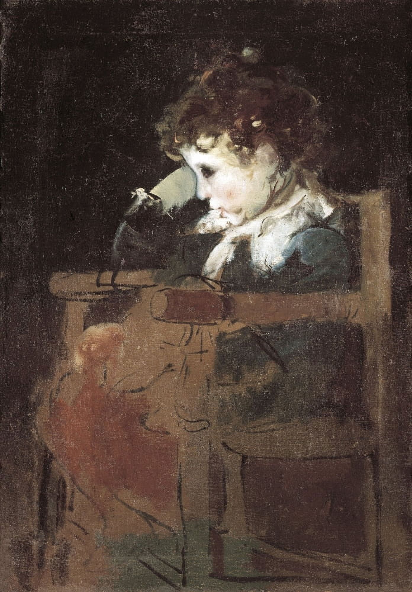 Pinazo Camarlenchignacio (1849-1916) Canvas Art - (24 x 36)