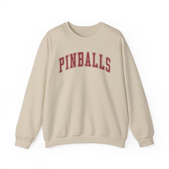 Pinball Sweatshirt Gifts Crew Neck Shirt Long Sleeve Unisex