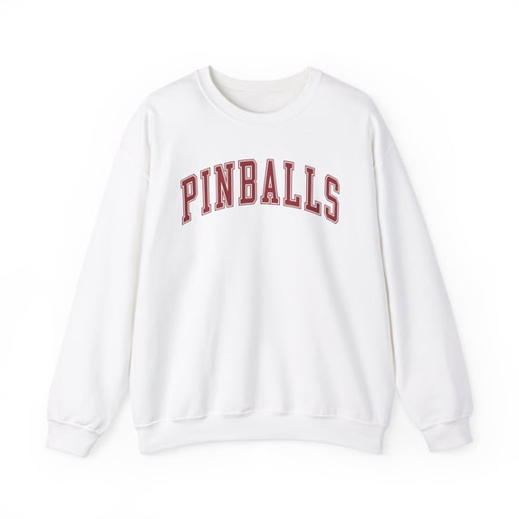 Pinball Sweatshirt Gifts Crew Neck Shirt Long Sleeve Unisex
