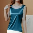 thumbnail image 1 of Pincandy Women Plus Size Tank Tops Soft Comfort Silk Satin Sleeveless Shirt Casual Camisole Fashion Summer Basic Tees, 1 of 7