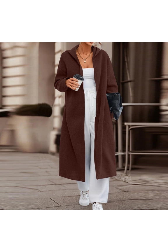 Women's Cardigan Long Sweater Oversized Open Front Coatigan Duster Coat Trendy Outfits