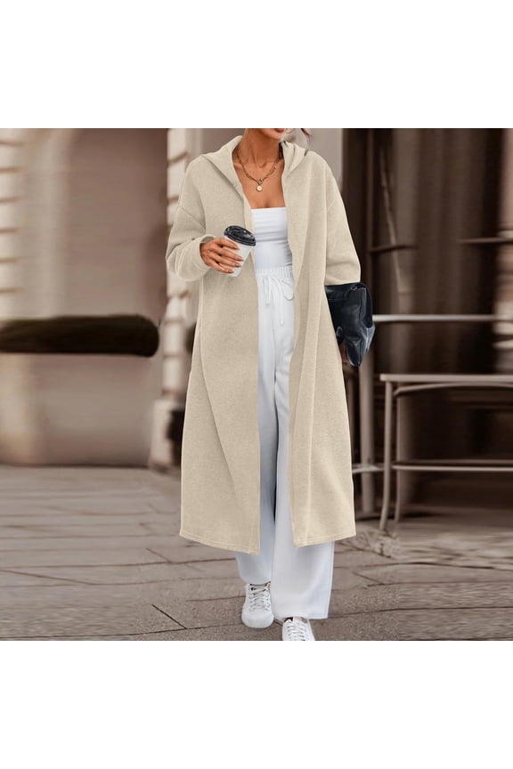 Women's Cardigan Long Sweater Oversized Open Front Coatigan Duster Coat Trendy Outfits