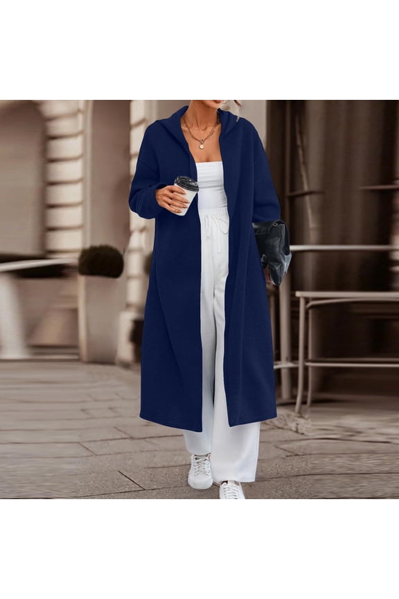 Women's Cardigan Long Sweater Oversized Open Front Coatigan Duster Coat Trendy Outfits