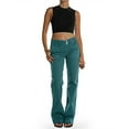 thumbnail image 1 of Pincandy Women's Wide Leg Pants for Women Mid Waist Dress Flare Straight Leg Corduroy Pants Workout Jeans Trendy, 1 of 7