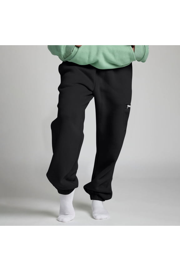 Women’s Winter Casual Baggy Fleece Lined Sweatpants Fashion High Waisted Joggers Pants Athletic Clothes with Pockets