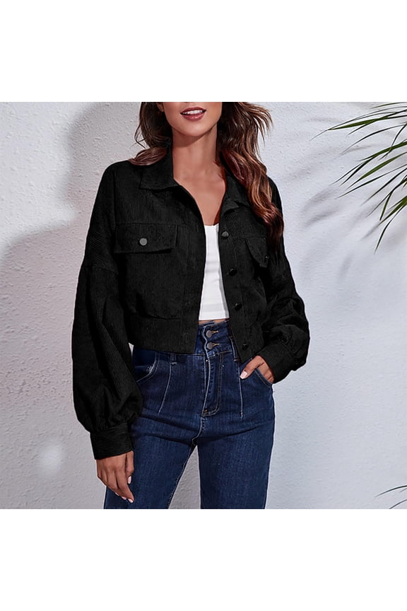 Womens Fall Jacket Long Sleeve Zip Up Outerwear Lightweight Loose Casual Bomber Coats With Pockets Clothing