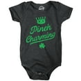 thumbnail image 1 of Pinch Charming Baby Bodysuit Funny St Pattys Day Parade Pinching Joke Jumper for Infants, 1 of 8