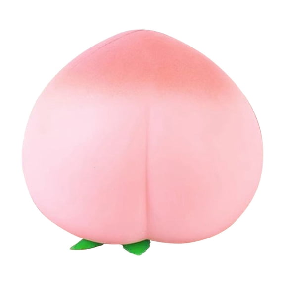 Pinch Music Simulation Peach Decompression Peach Pinch Music Decompression Venting Toys,2.7*2.7 Inch