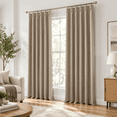 Window App Memory Pinch Pleated Window Curtain Panels 96 Inches Long Light Blocking Solid ...